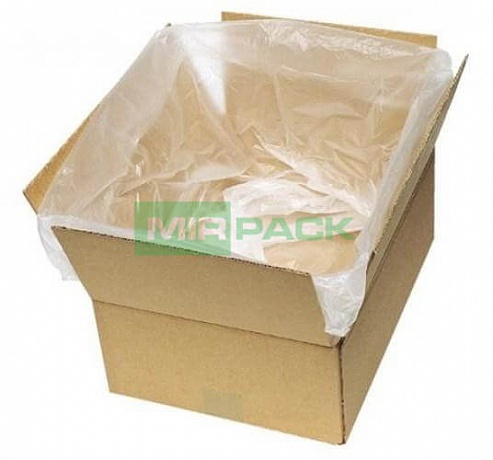 Пакет - вкладыш 60/65 30 мкм прозрачный (100/3000шт) - Вид 1